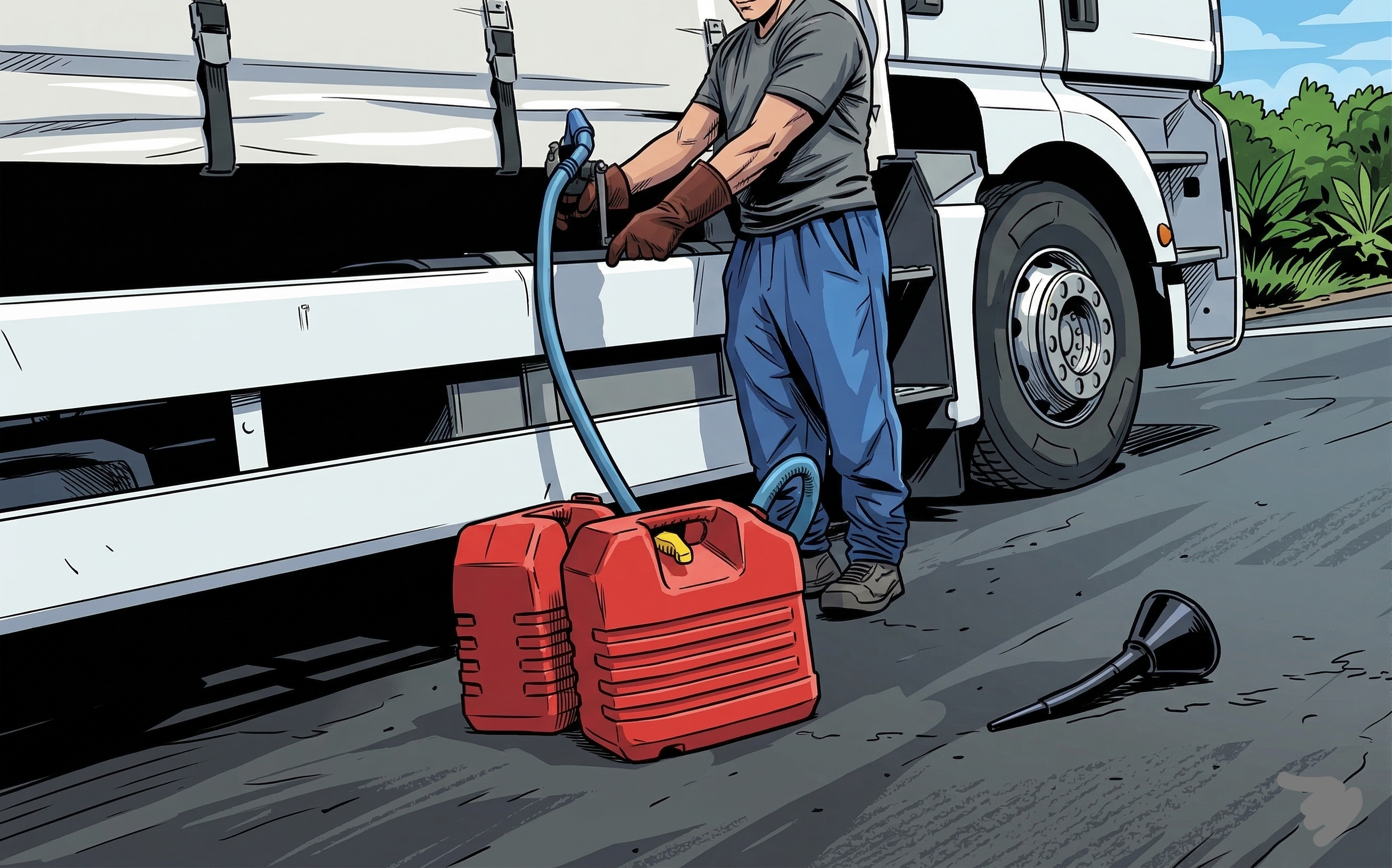 Le fléau du vol de carburant